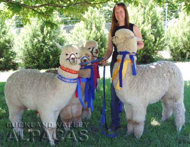 Show team with Liz, 2007